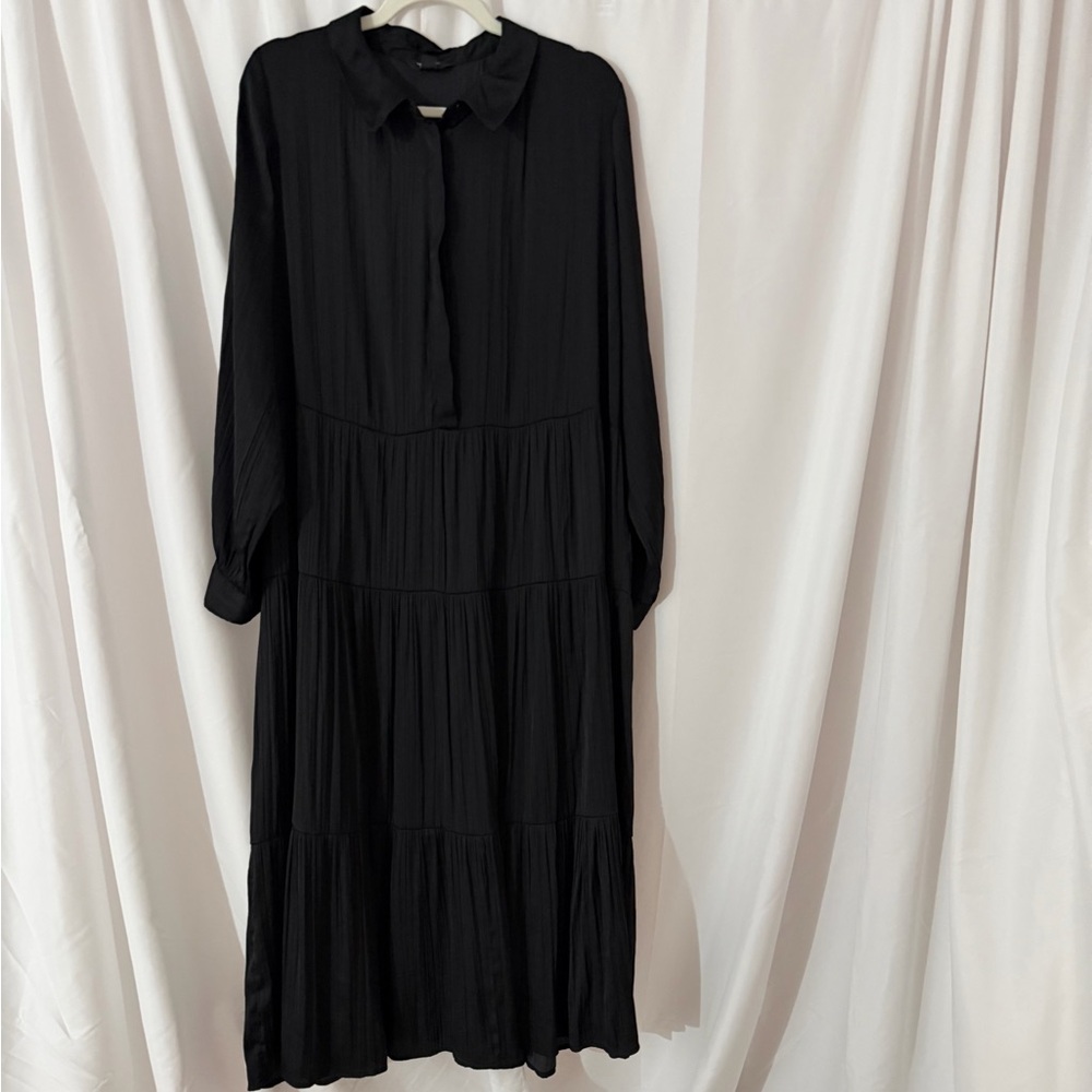 Simply Vera Vera Wang Black Long Sleeve Dress
